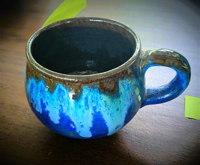 coffee mug made by indigenous Huetar women in Costa Rica