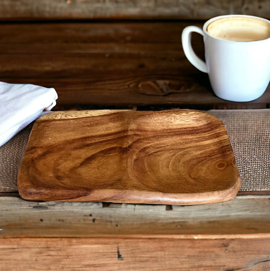 Snack Plates - Wood