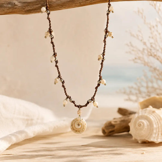 Handmade_sea_glass_and_shell_necklaces