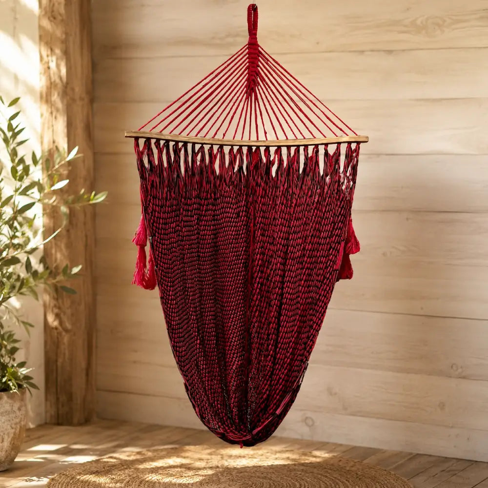 Handwoven Mexican hammock chair 