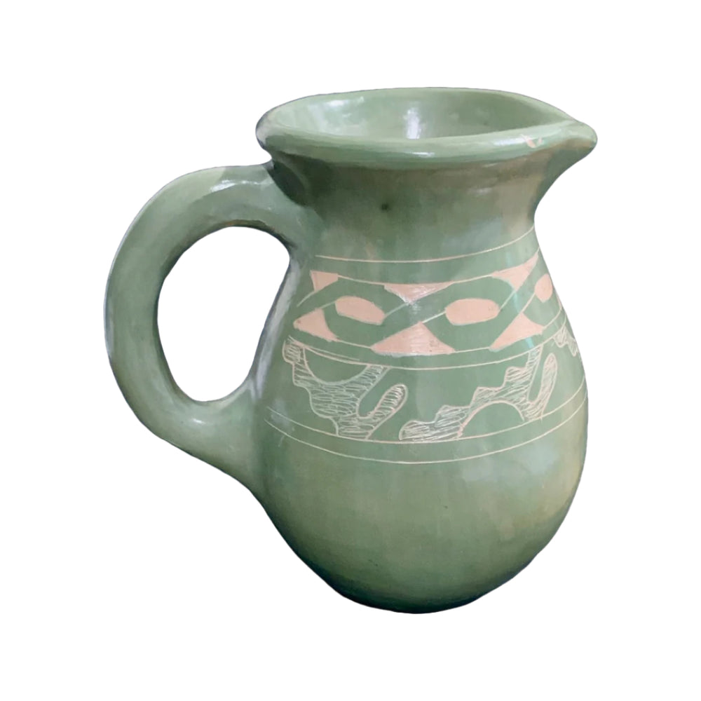 Handcrafted Costa Rican Ceramic Pitcher or Teapot