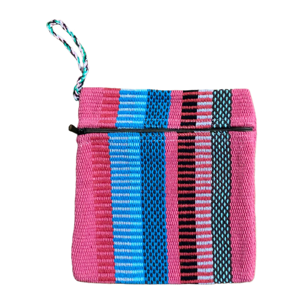 Handwoven Cotton Zipper Pouch – Boruca Made