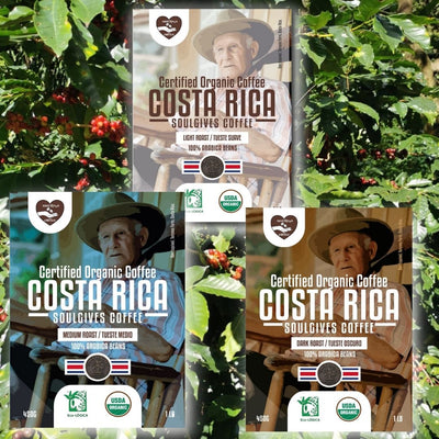 Coffee - Costa Rican Multi-Roast Sampler Pack