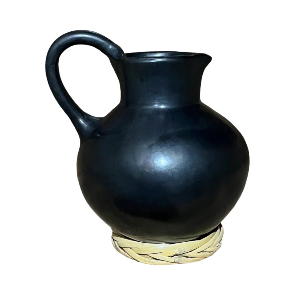 Handcrafted Barro Negro Black Clay Pitchers & Jugs