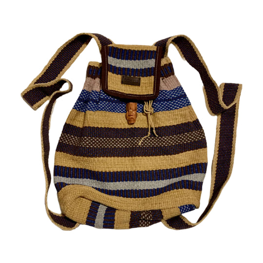  handmade Boruca woven backpack