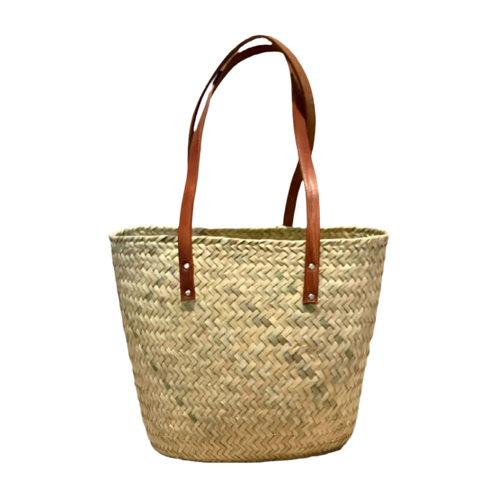 Handwoven Oaxacan Palm Handbag – 3 Sizes