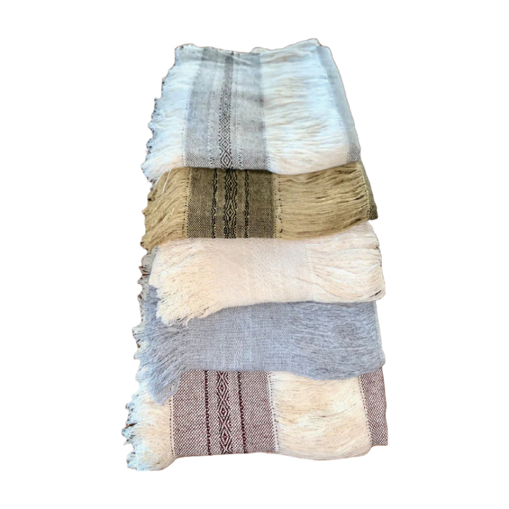 Lightweight Oaxacan Serape Wrap – 48 × 36 in