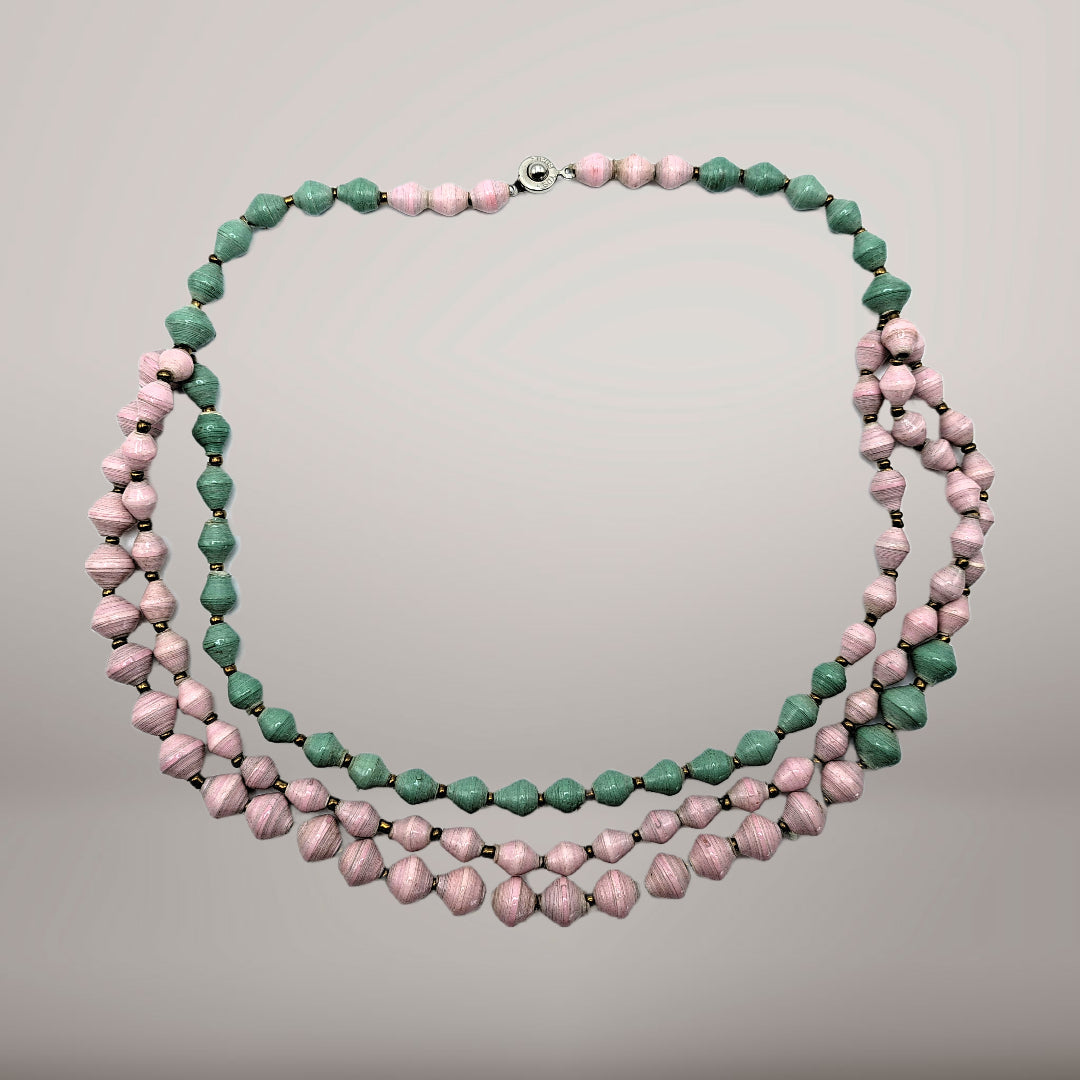 Necklaces made from Paper