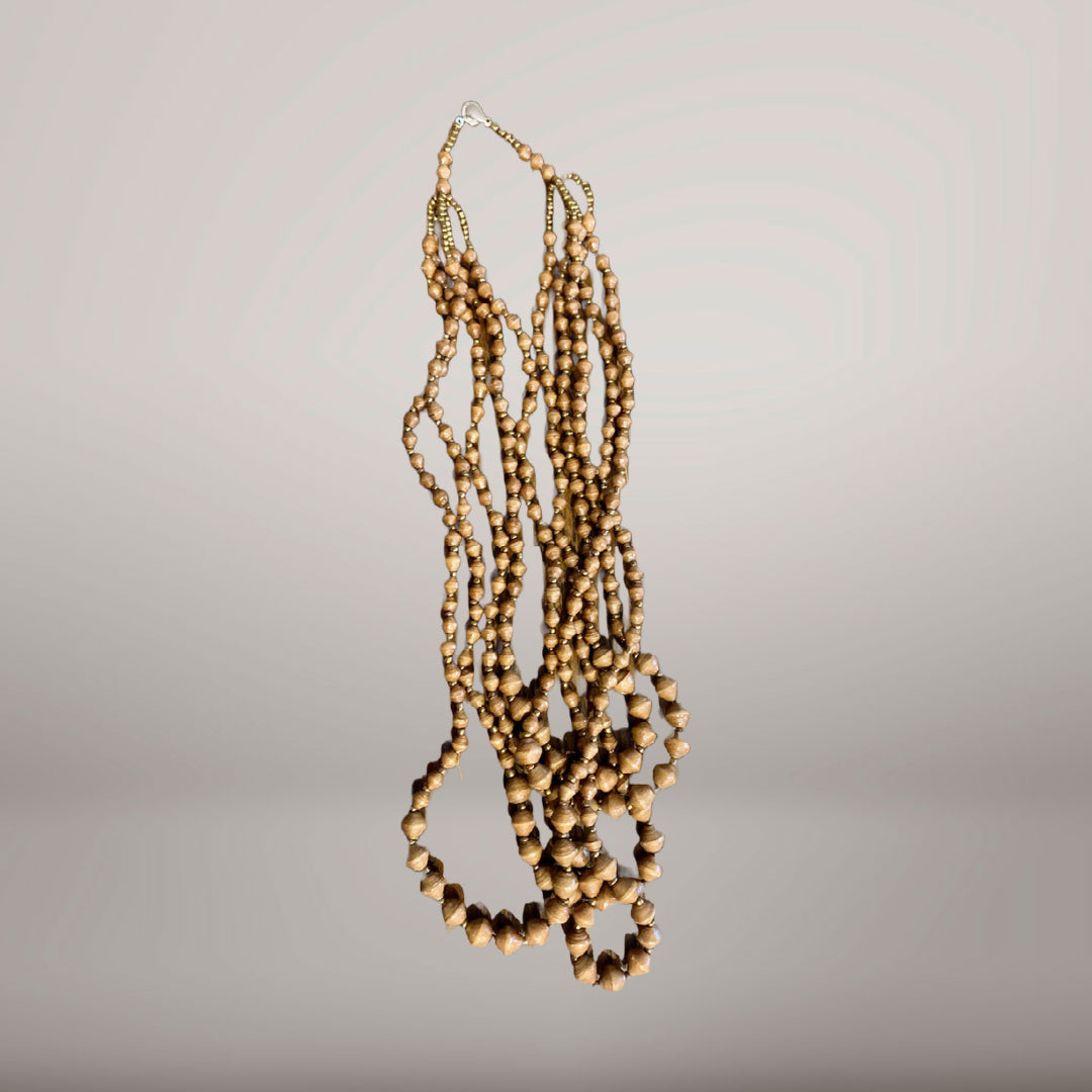 Necklaces made from Paper